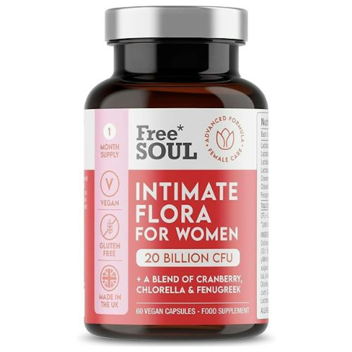 Free Soul Intimate Flora For Women Probiotics