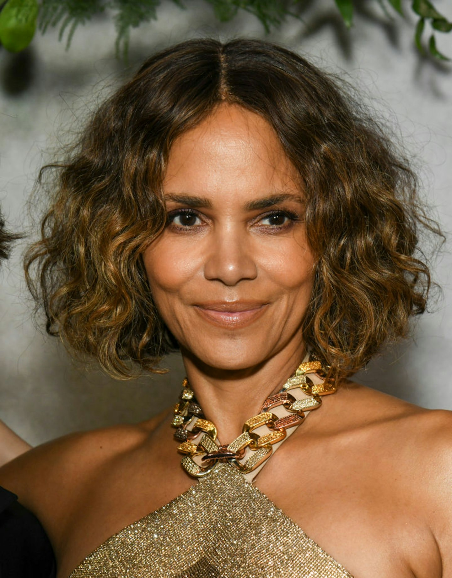 Halle Berry's curly bob hairstyle