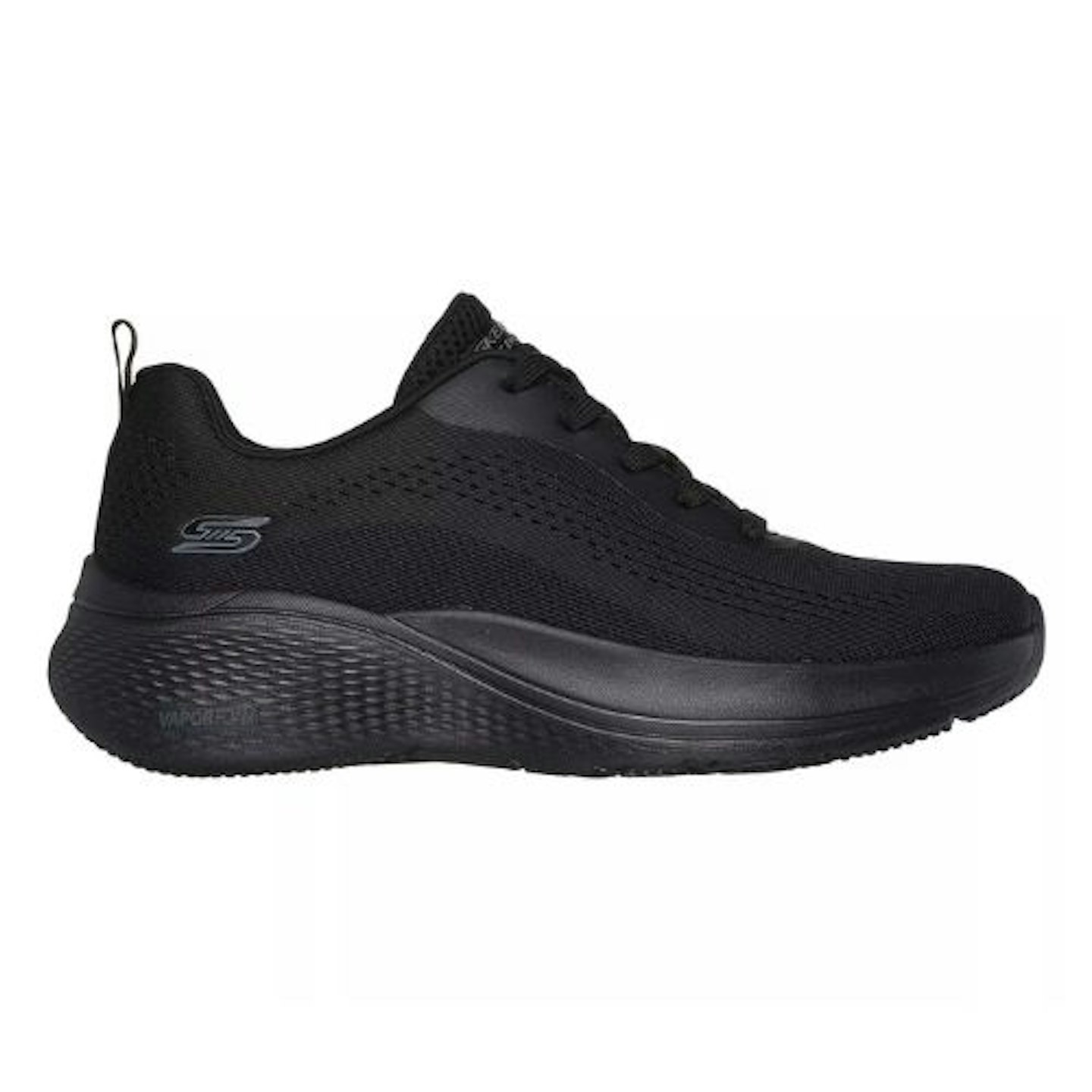 Lace Up Engineered Knit W/ Vapor Foam - Black