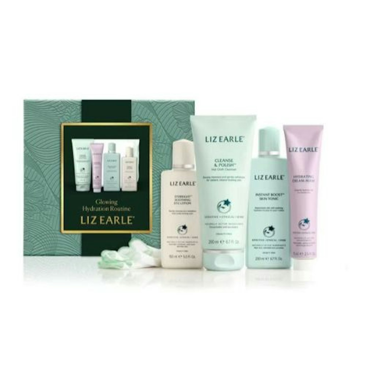 Liz Earle Glowing Hydrating Routine 4 Full-Size Piece Gift Set