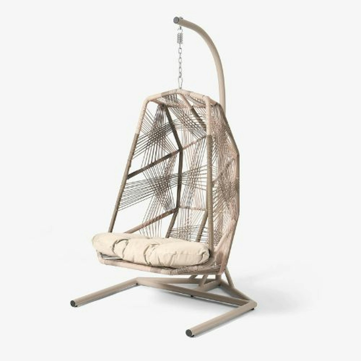 MADE.COM Oatmeal Mix Copa Garden Hanging Egg Chair