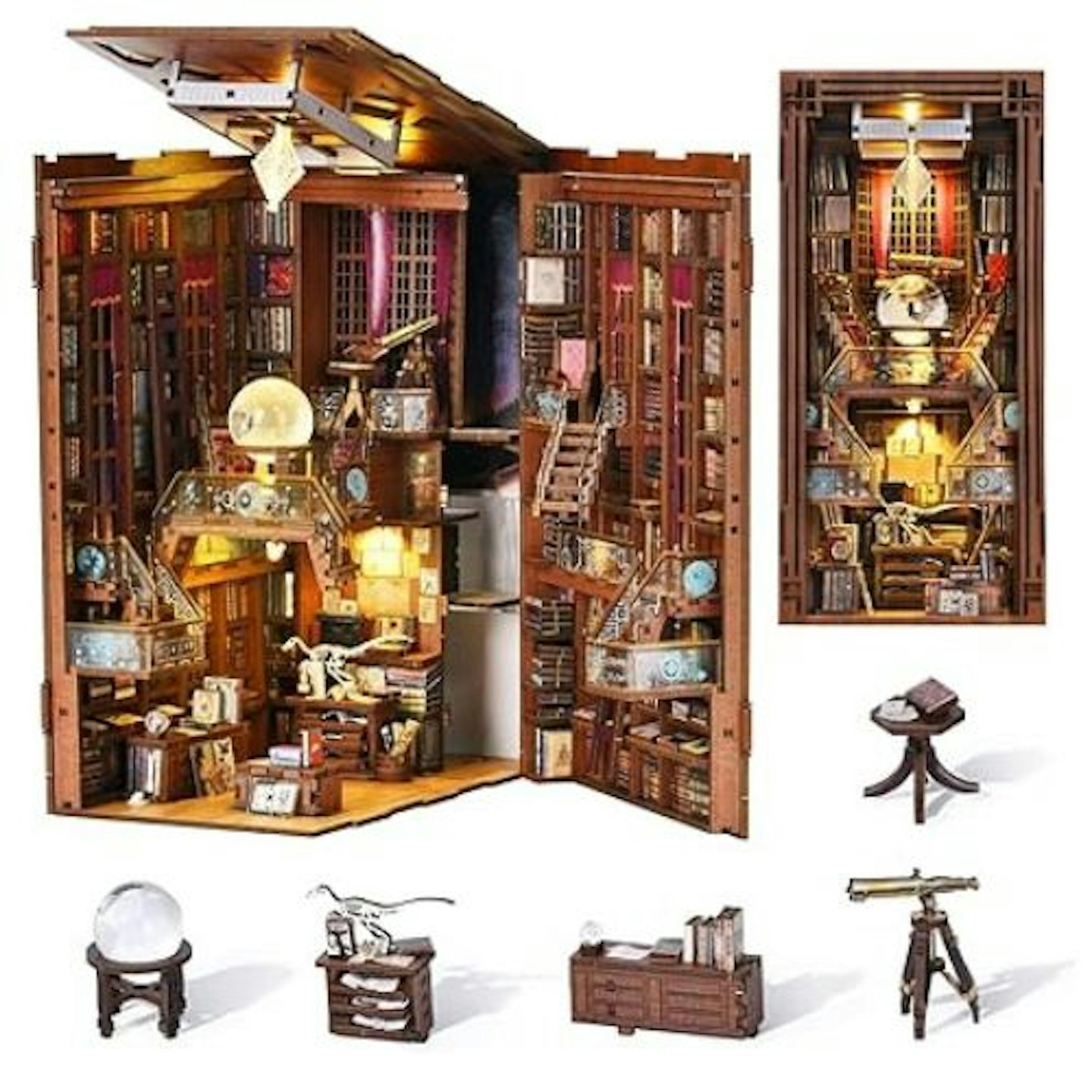 MiniCity The Beyond Library Book Nook Kit