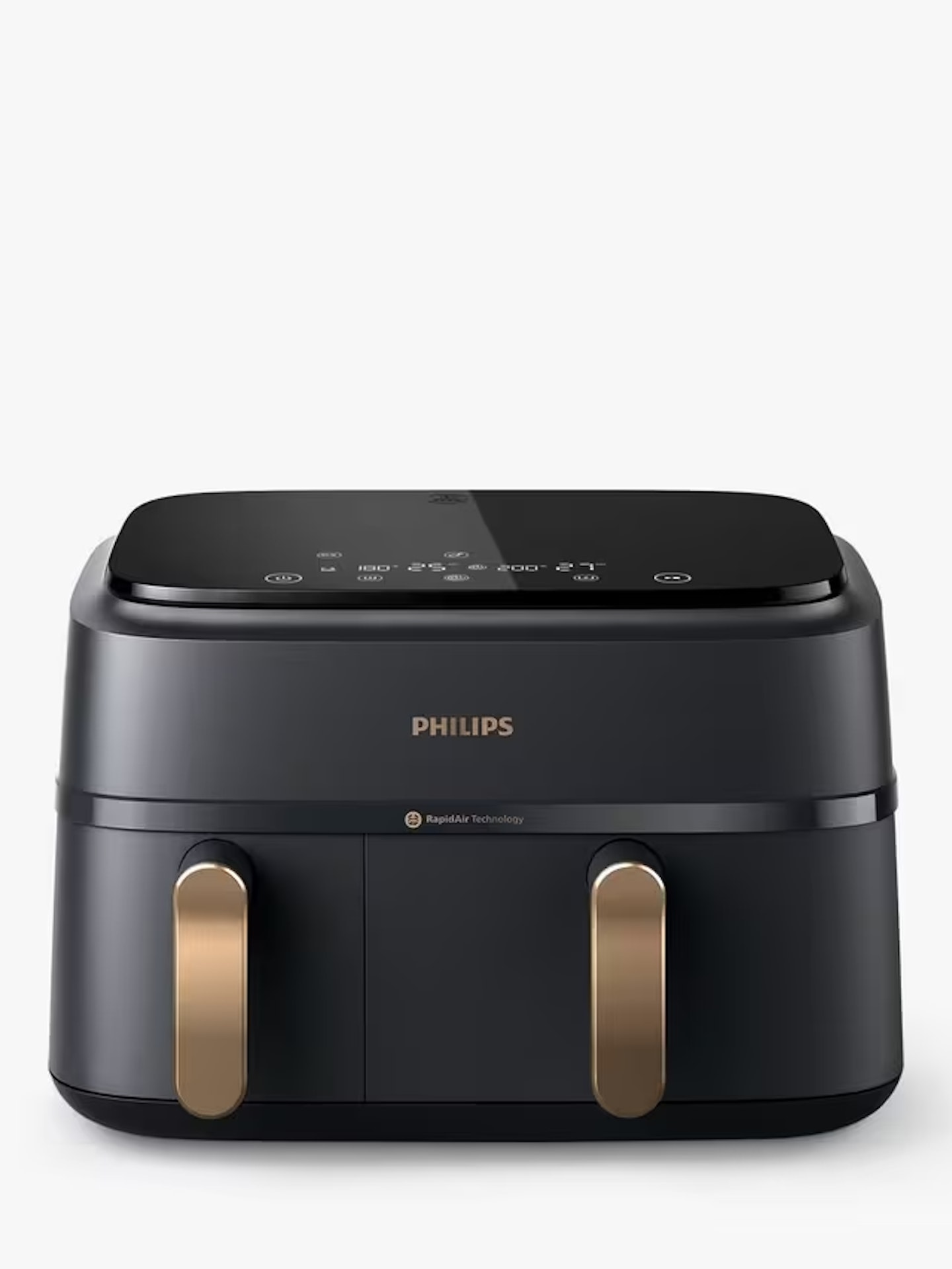 Image of the Philips 3000 Series NA352/00 Dual Basket Air Fryer, 9L