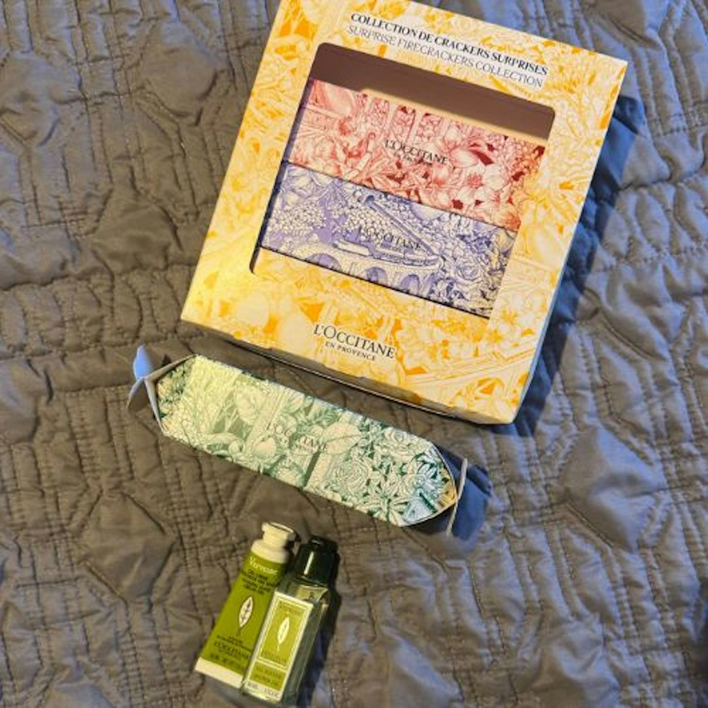 Tried & Tested by Rosie Floyd: L'OCCITANE Festive Hand & Body Crackers Collection