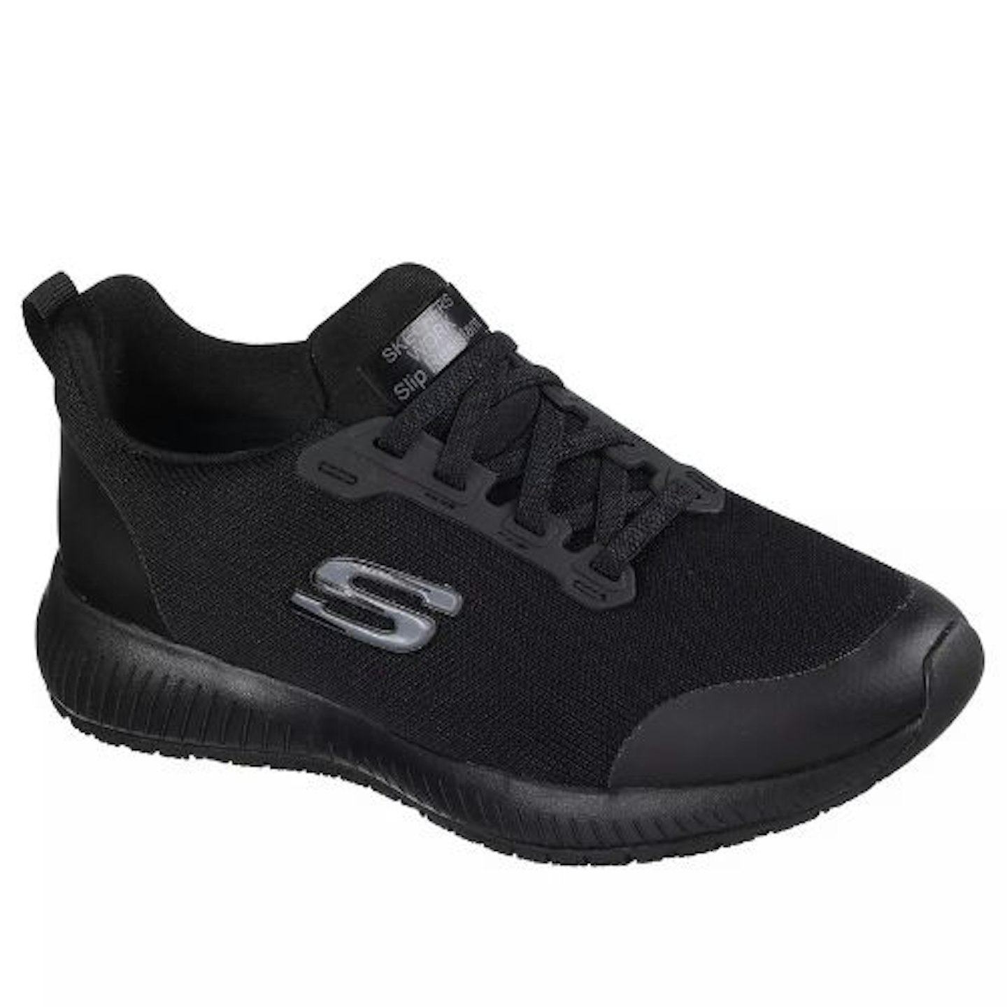 Squad SR Workwear Slip Resistant Trainers - Black