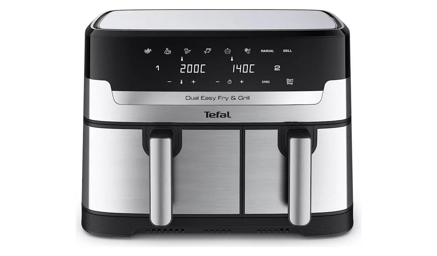 Tefal Easy Fry Dual Drawer Air Fryer & Grill, 8.3L 