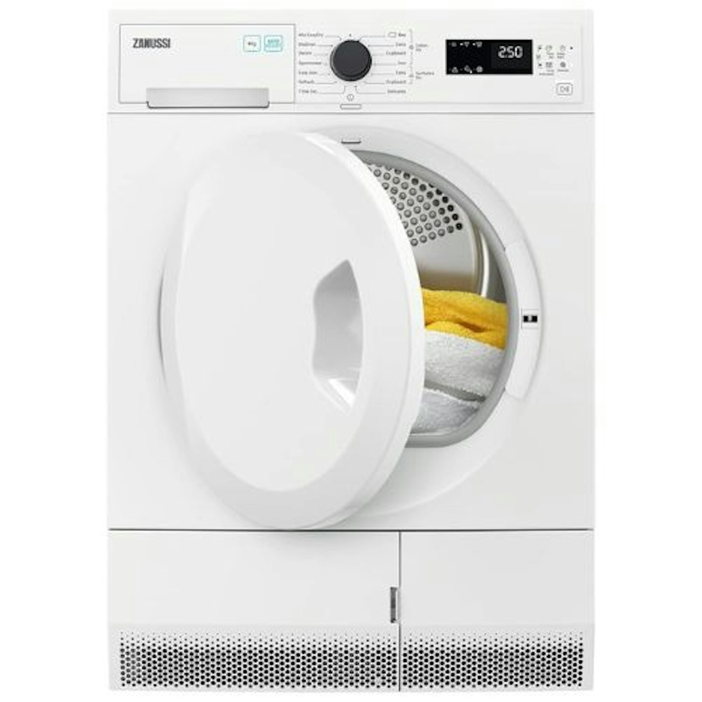 Zanussi Condenser Tumble Dryer ZDC82B4SW, 8kg