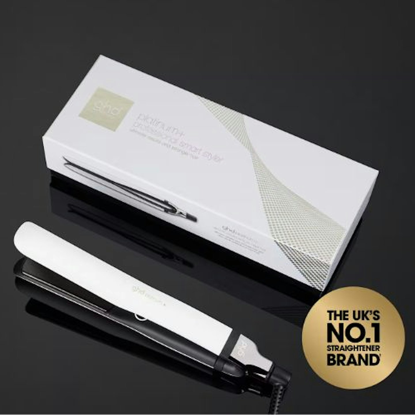 ghd Platinum+ Hair Straightener in White