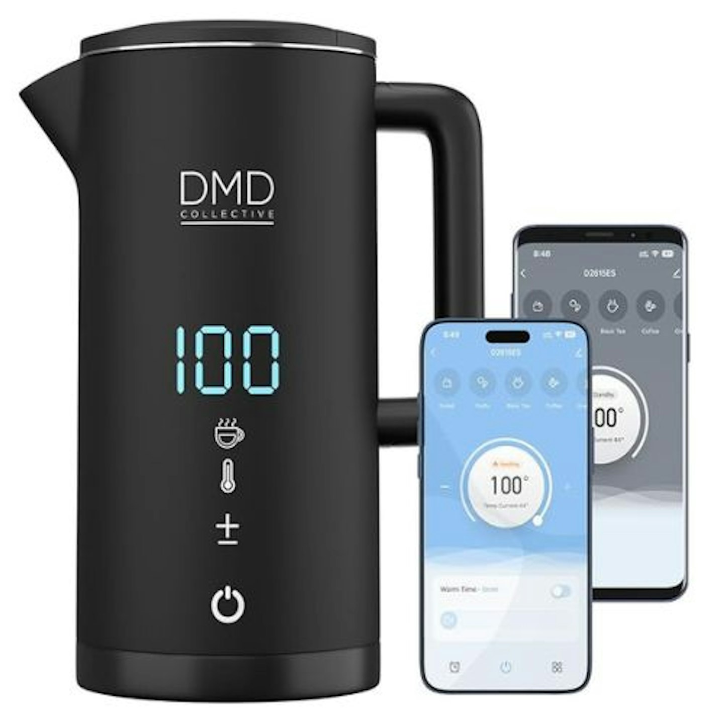 DMD® Touchscreen Smart Kettle and app