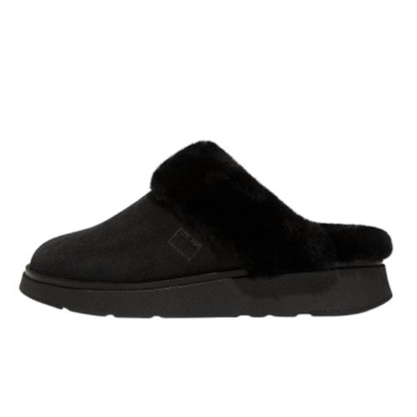 FitFlop Shearling Suede Slippers