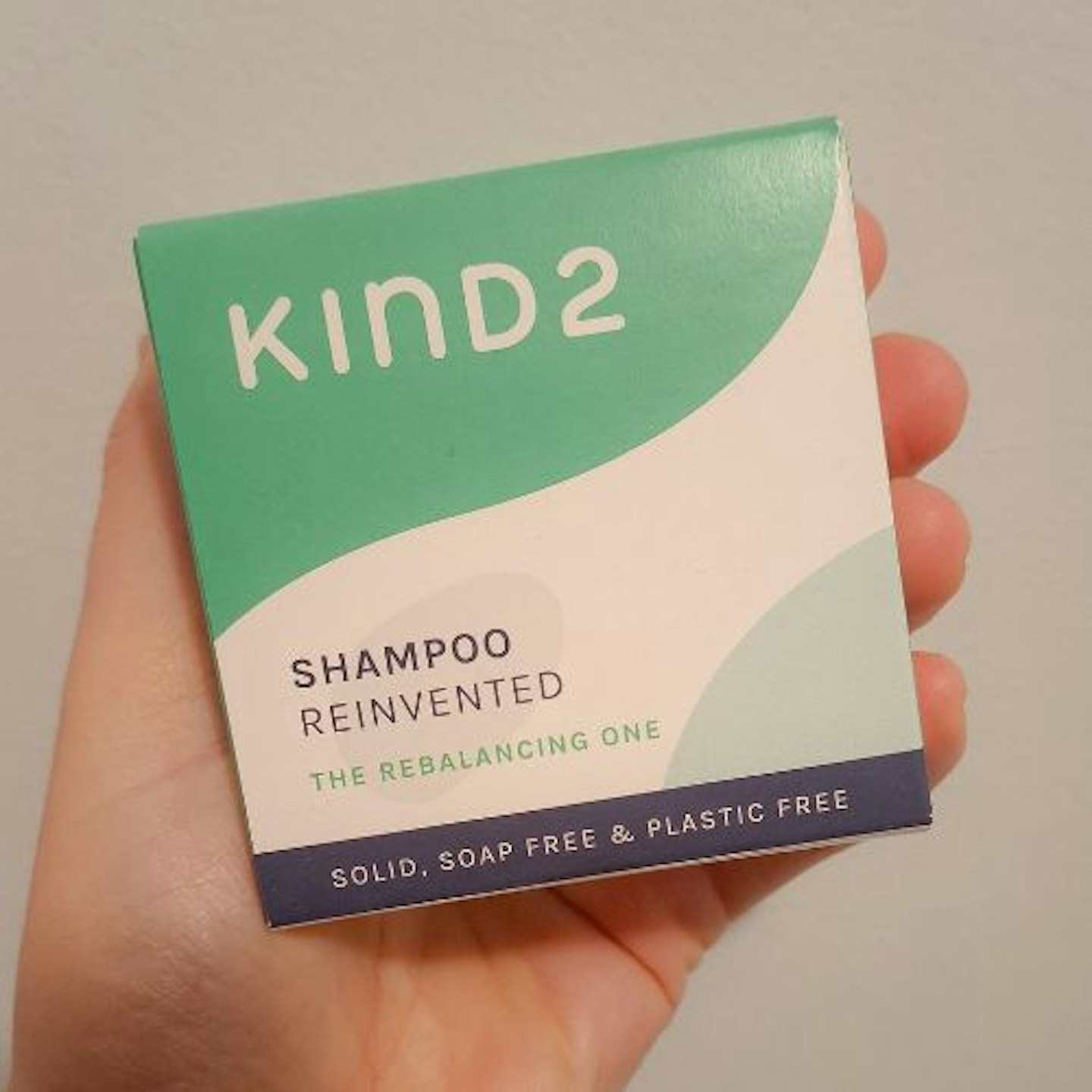 Kind2's 'Rebalancing One' close up of packaging