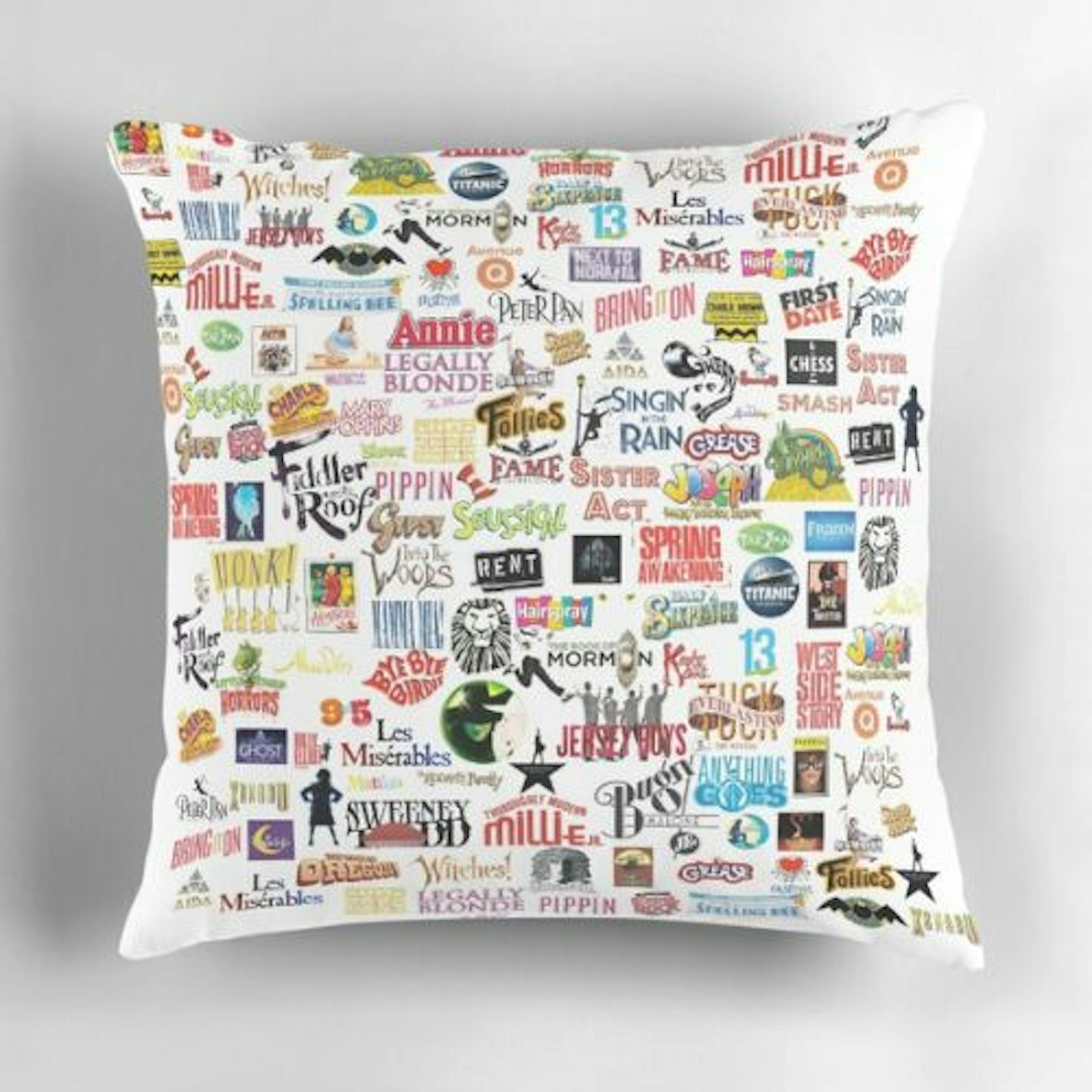 Musical Logos Pillow