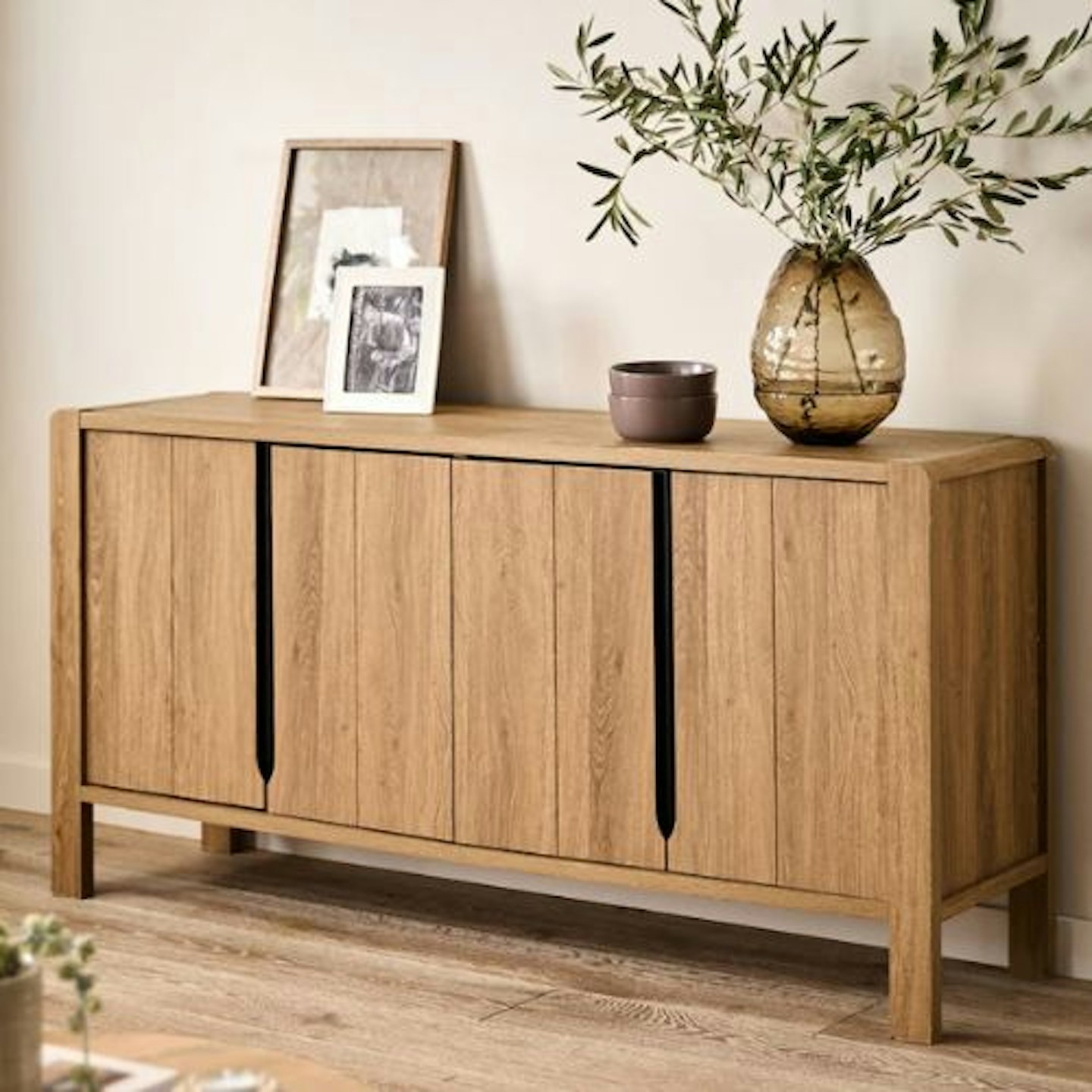 Natural Dexter Oak Effect Large Sideboard