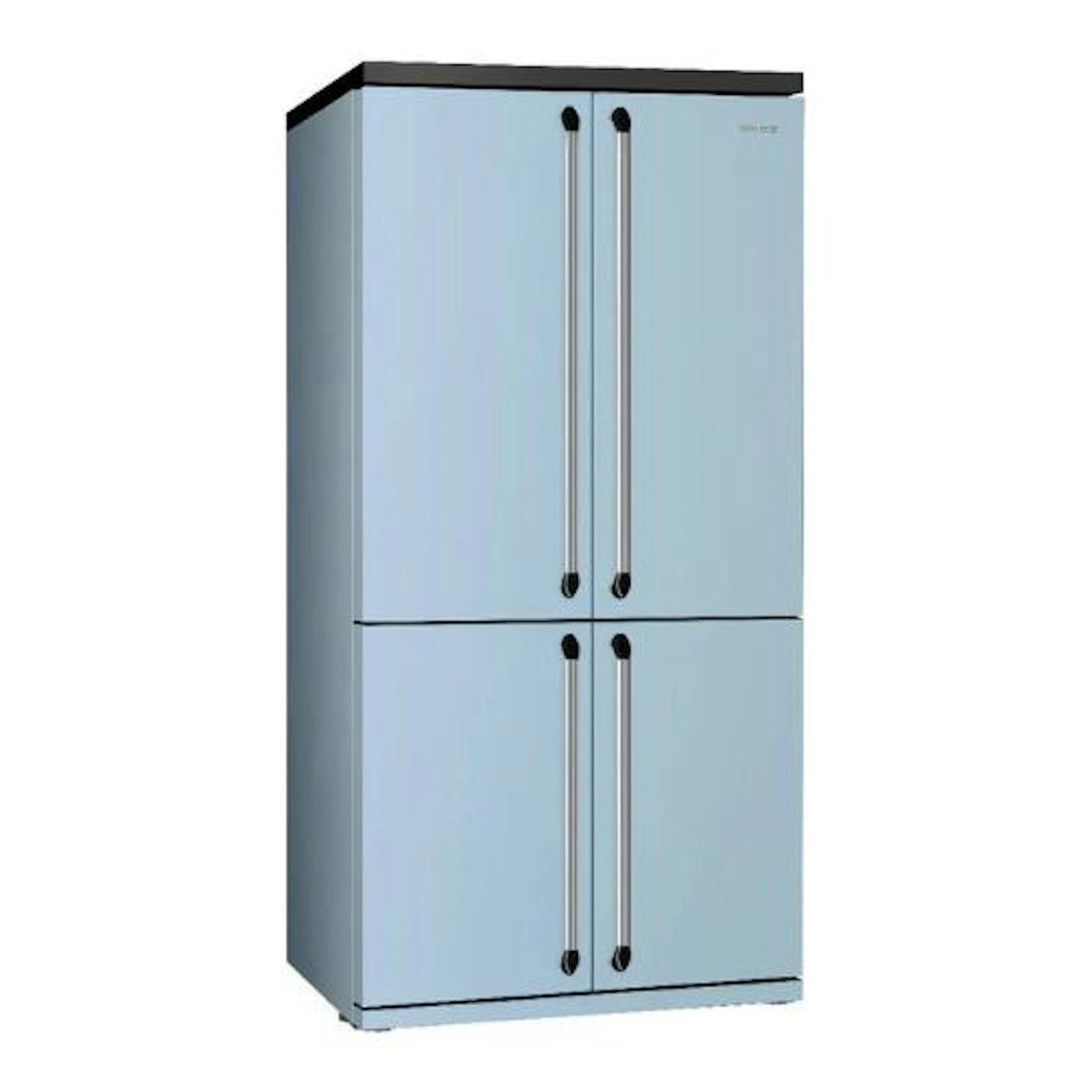 Smeg FQ960PB5 90cm Victoria Four Door, Pastel Blue