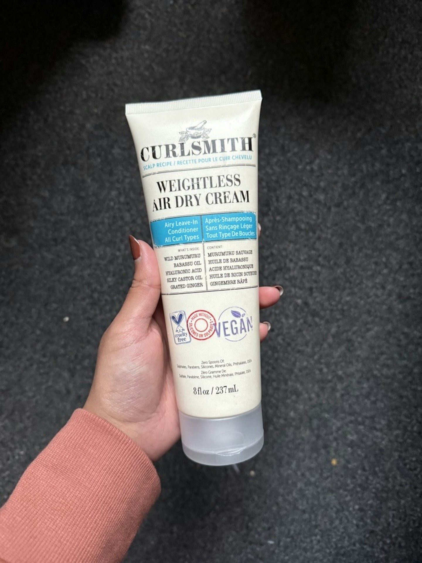 Image of the Curlsmith Weightless Air Dry Cream 237ml