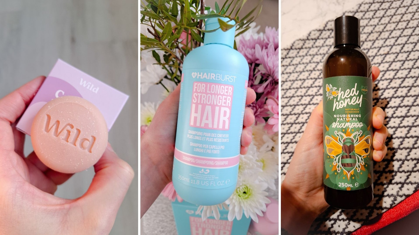 Testing sulphate free shampoos: Wild, Hairburst and hed honey