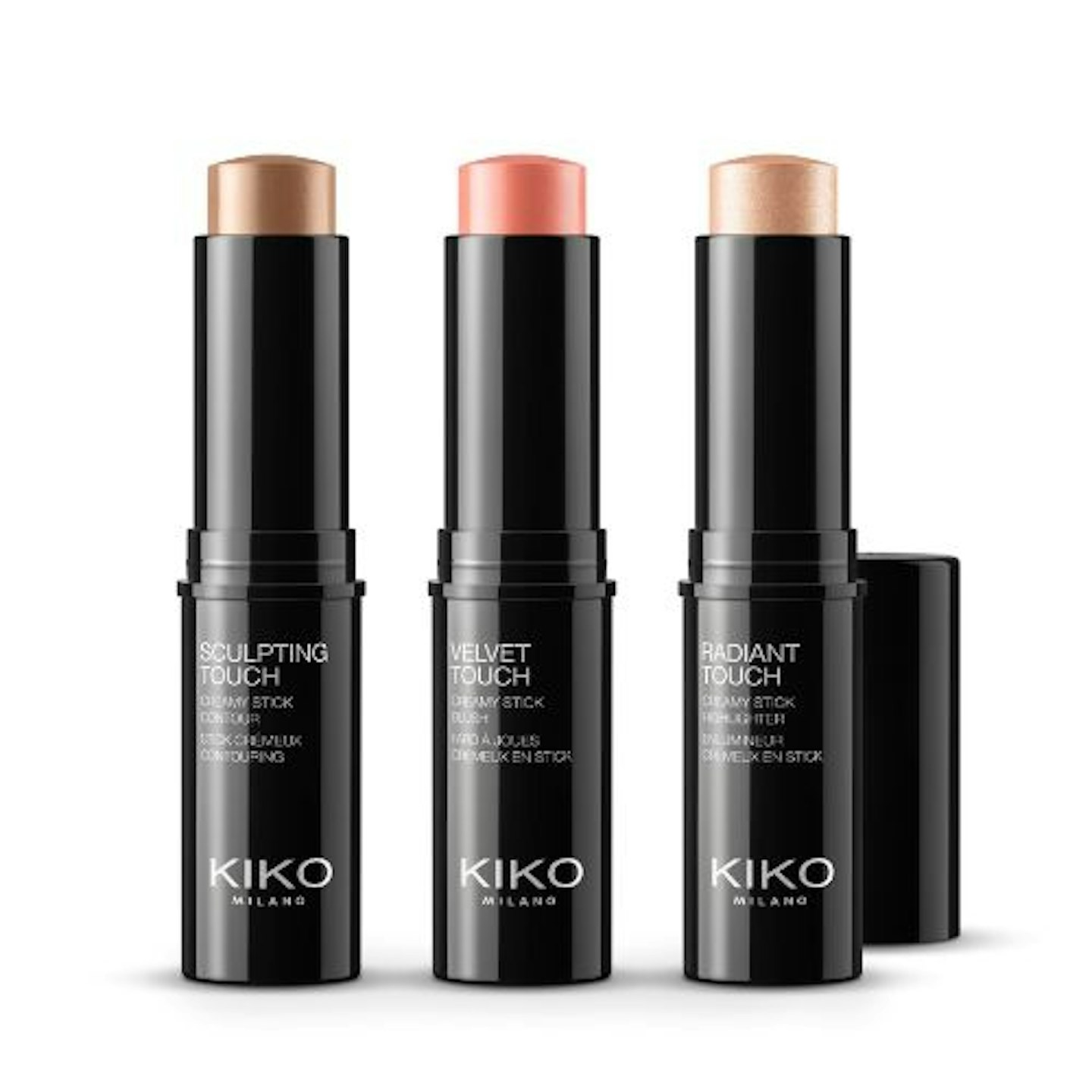 Kiko's sculpting touch creamy stick contour Range