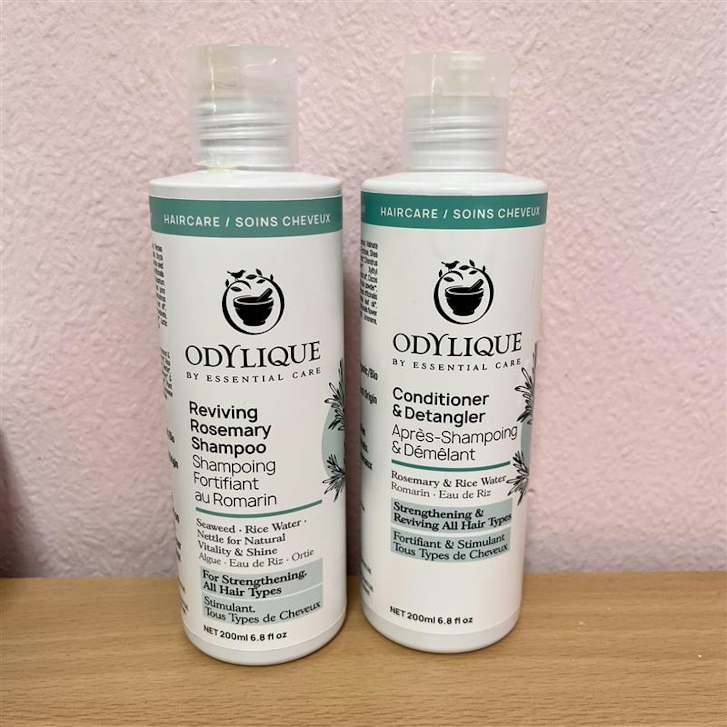 Idyllique Rosemary Shampoo and conditioner