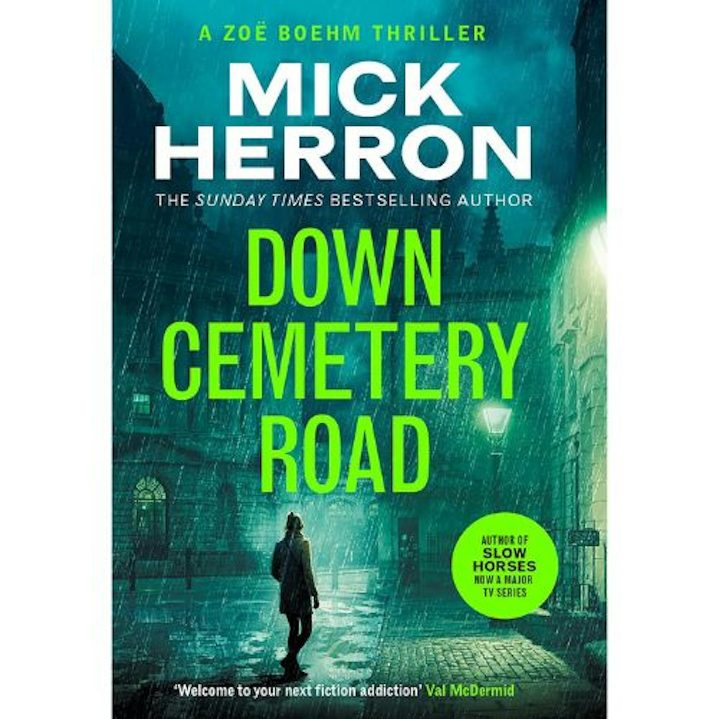 Mick Herron Down Cemetery Road book cover