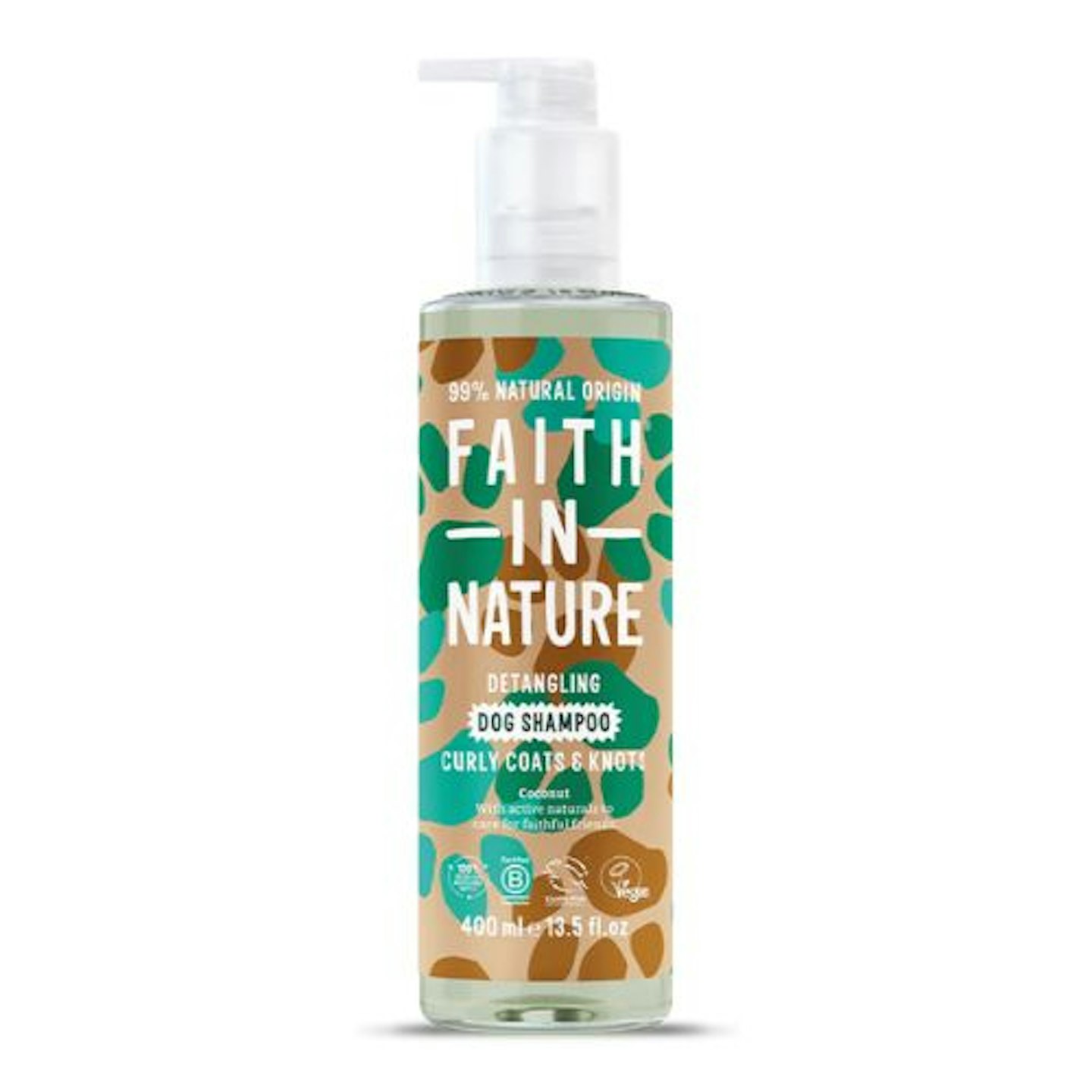 Faith in Nature Coconut Dog Shampoo for Curly Coats