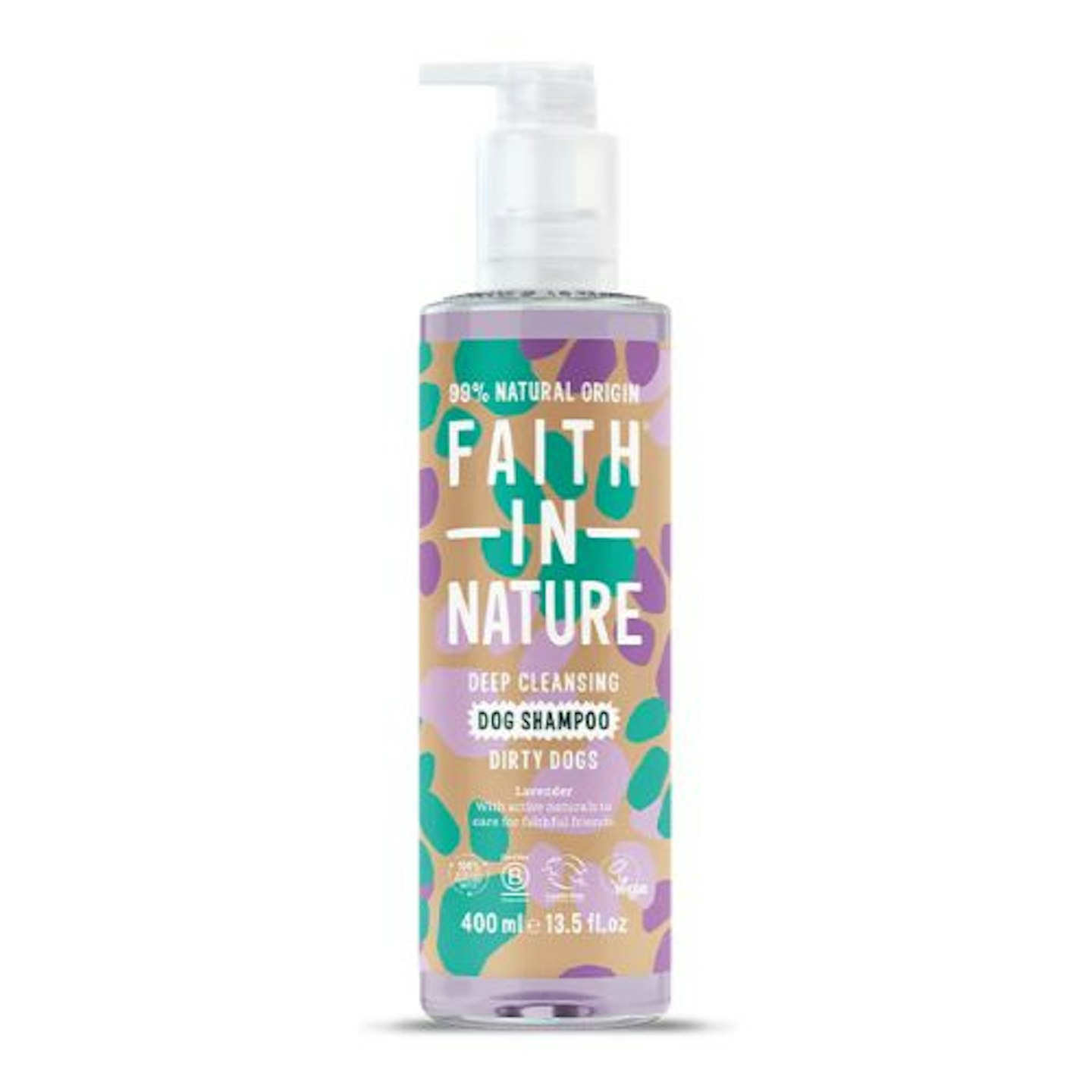 Faith in Nature Dog Shampoo for Dirty Dogs