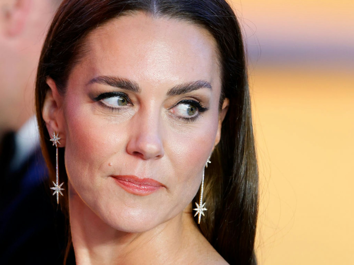 Image of Kate Middleton with a double eyeliner look