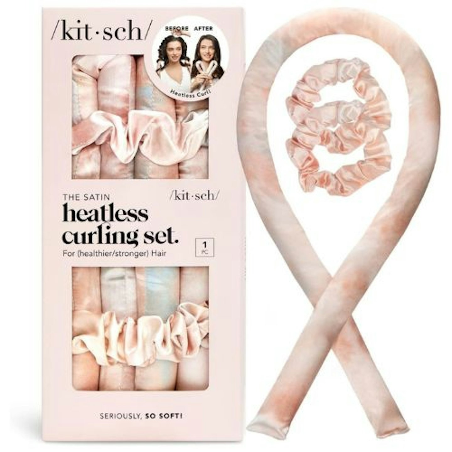 Kitsch Satin Heatless Curling Set