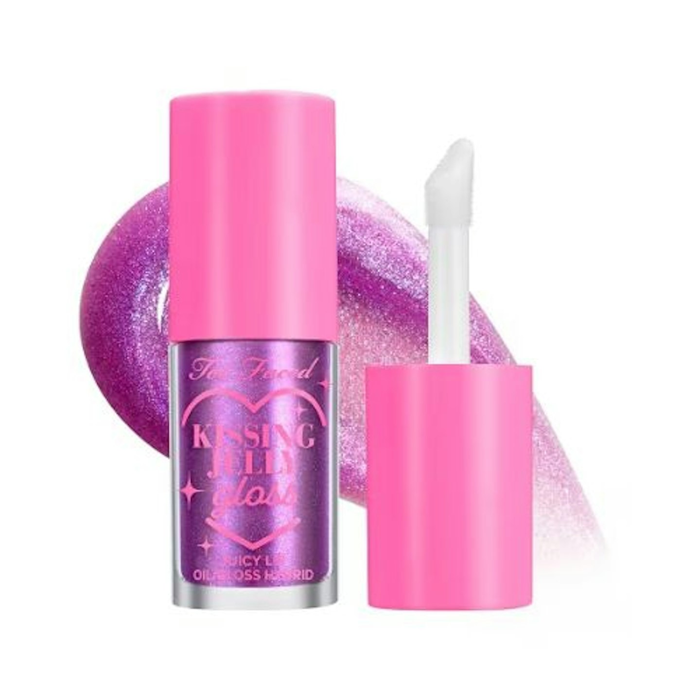 Too Faced Kissing Jelly Lip Oil Gloss - Birthday Kiss
