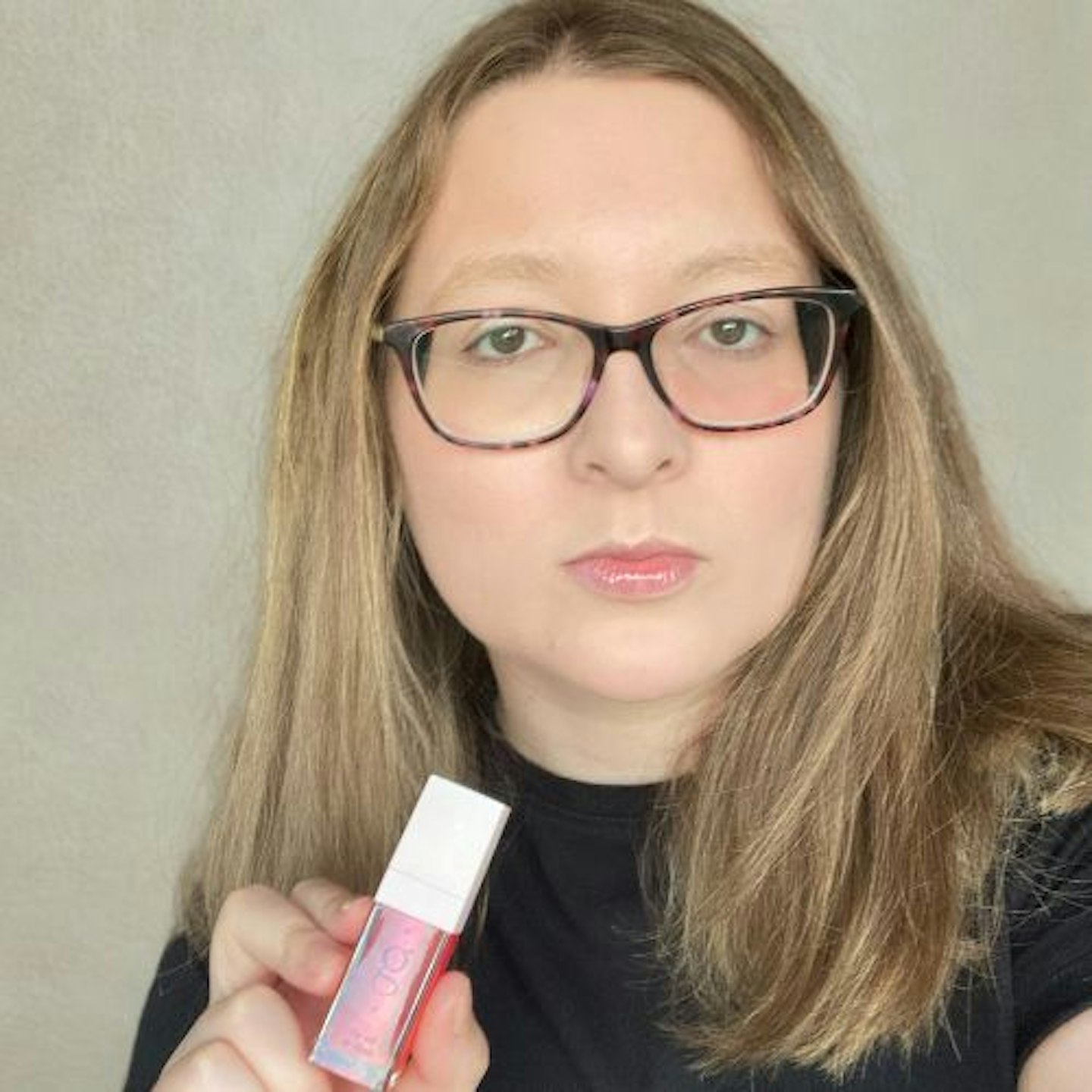 Testing the glow for it Watermelon Lip Oil