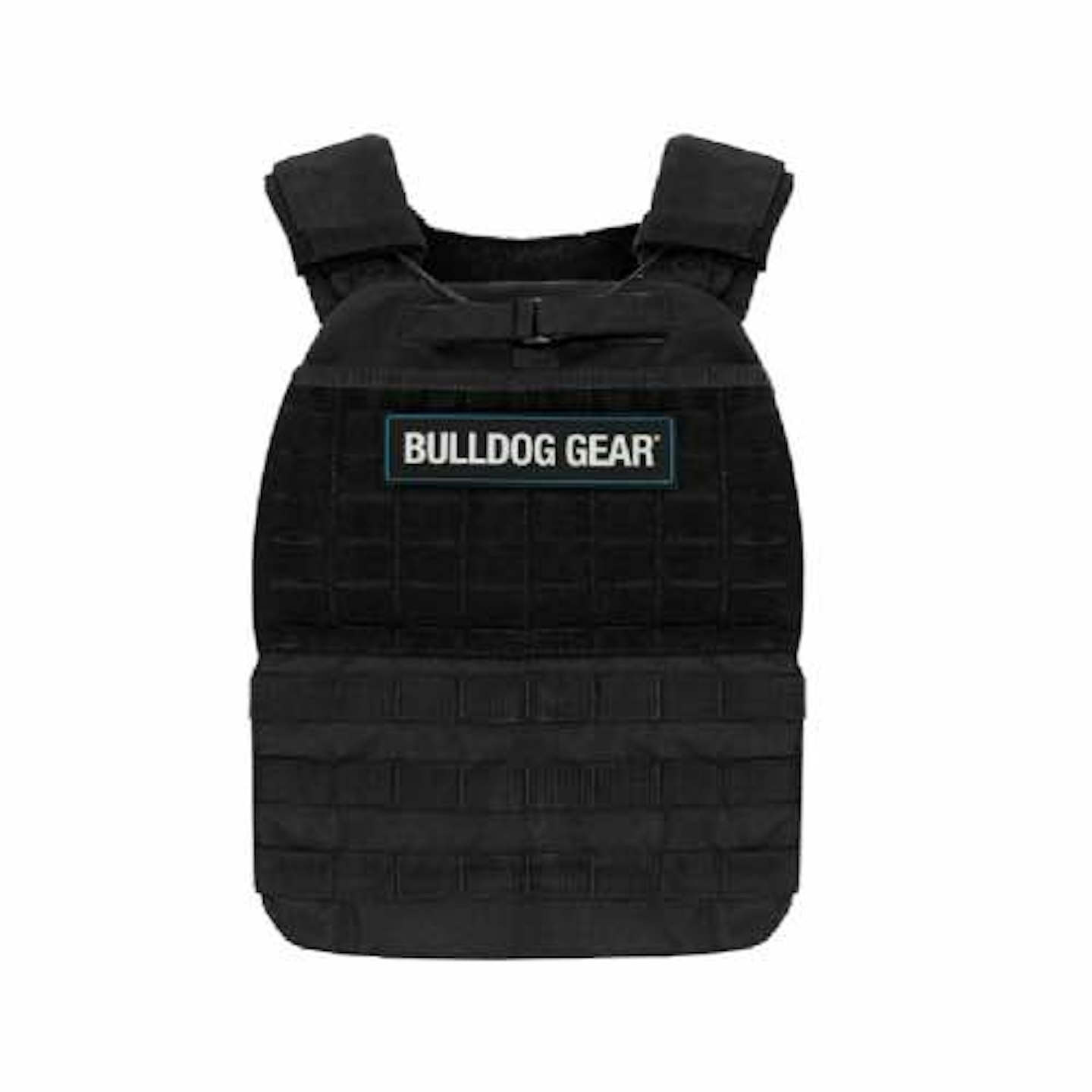 Bulldog weighted vest in black 