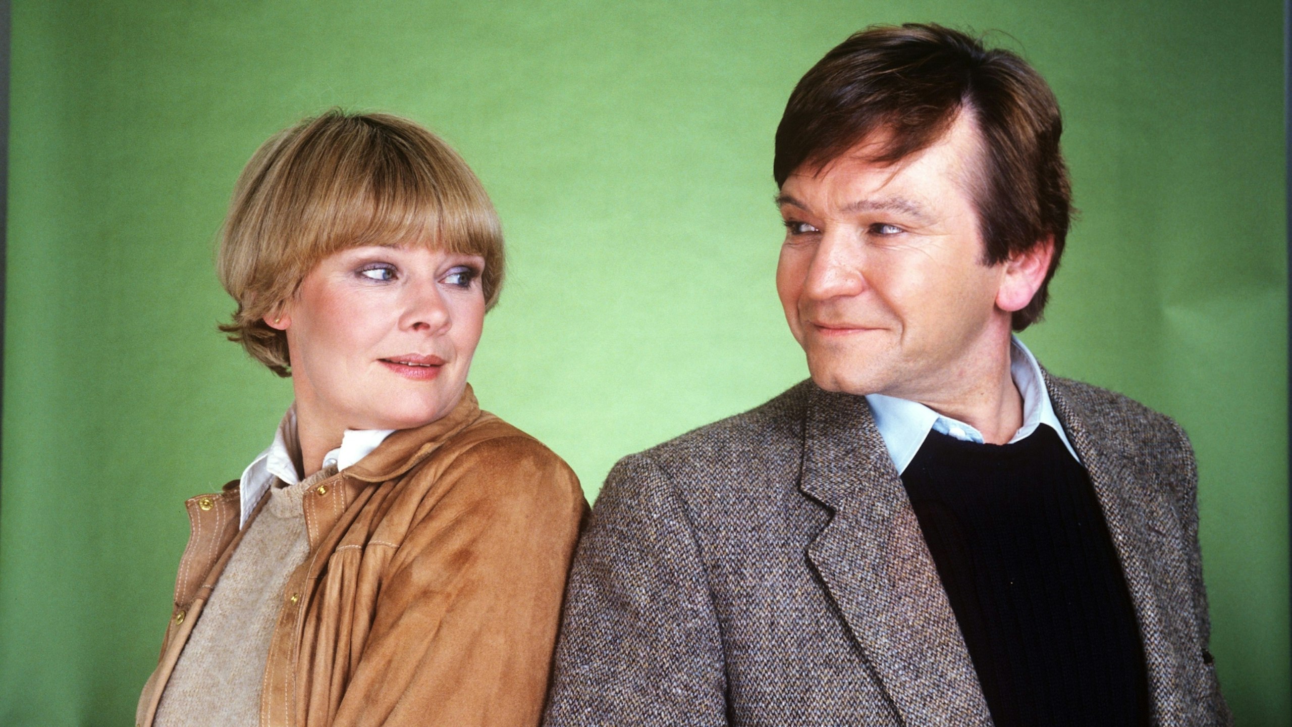Judi Dench with her late husband Michael Williams