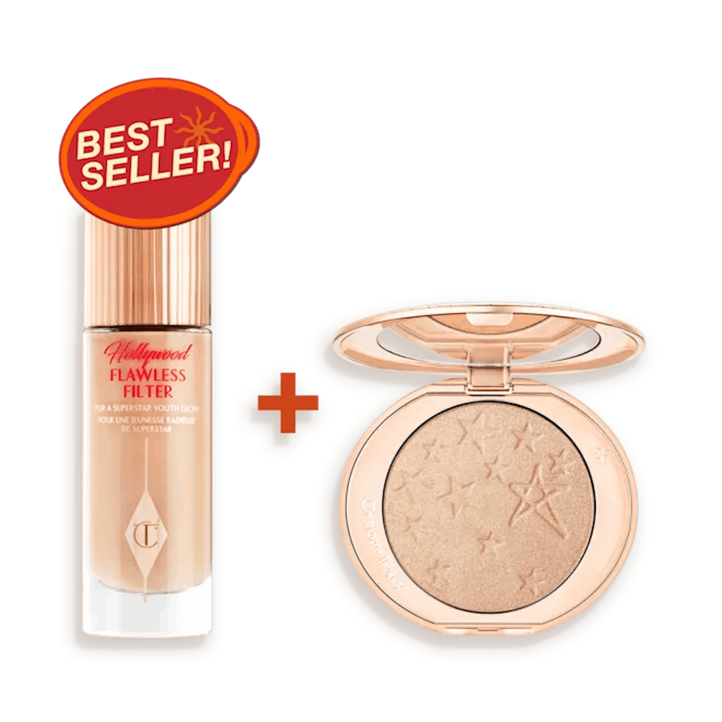 Image of the Hollywood Flawless Filter and Glow Glide Highlighter Duo