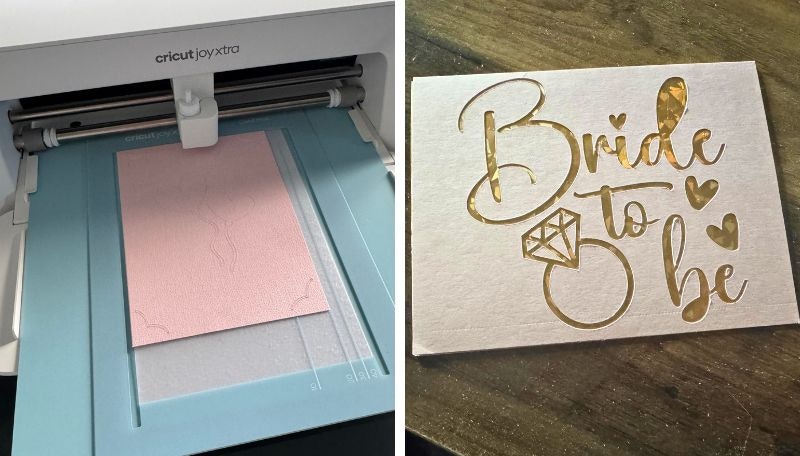 Making cards with the Cricut Joy Xtra
