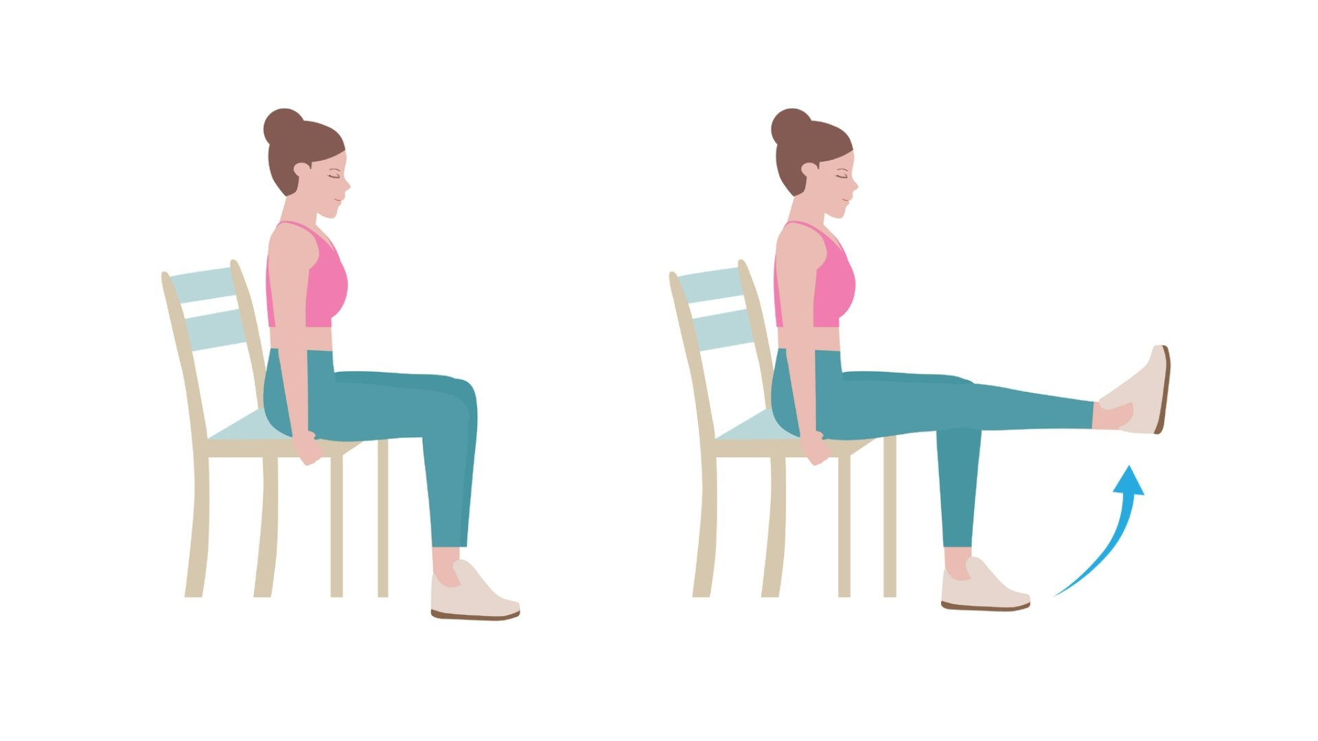 Seated leg extension