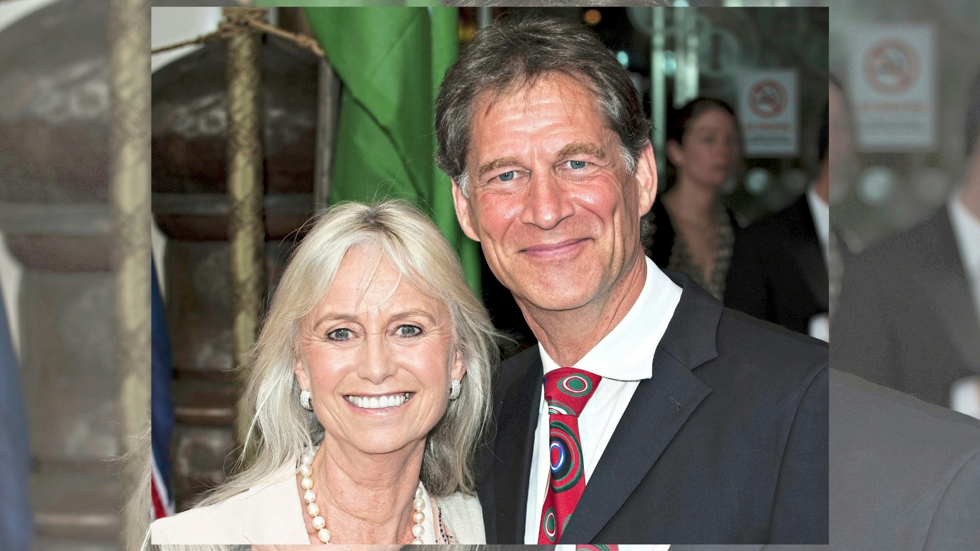Susan with her late husband Simon