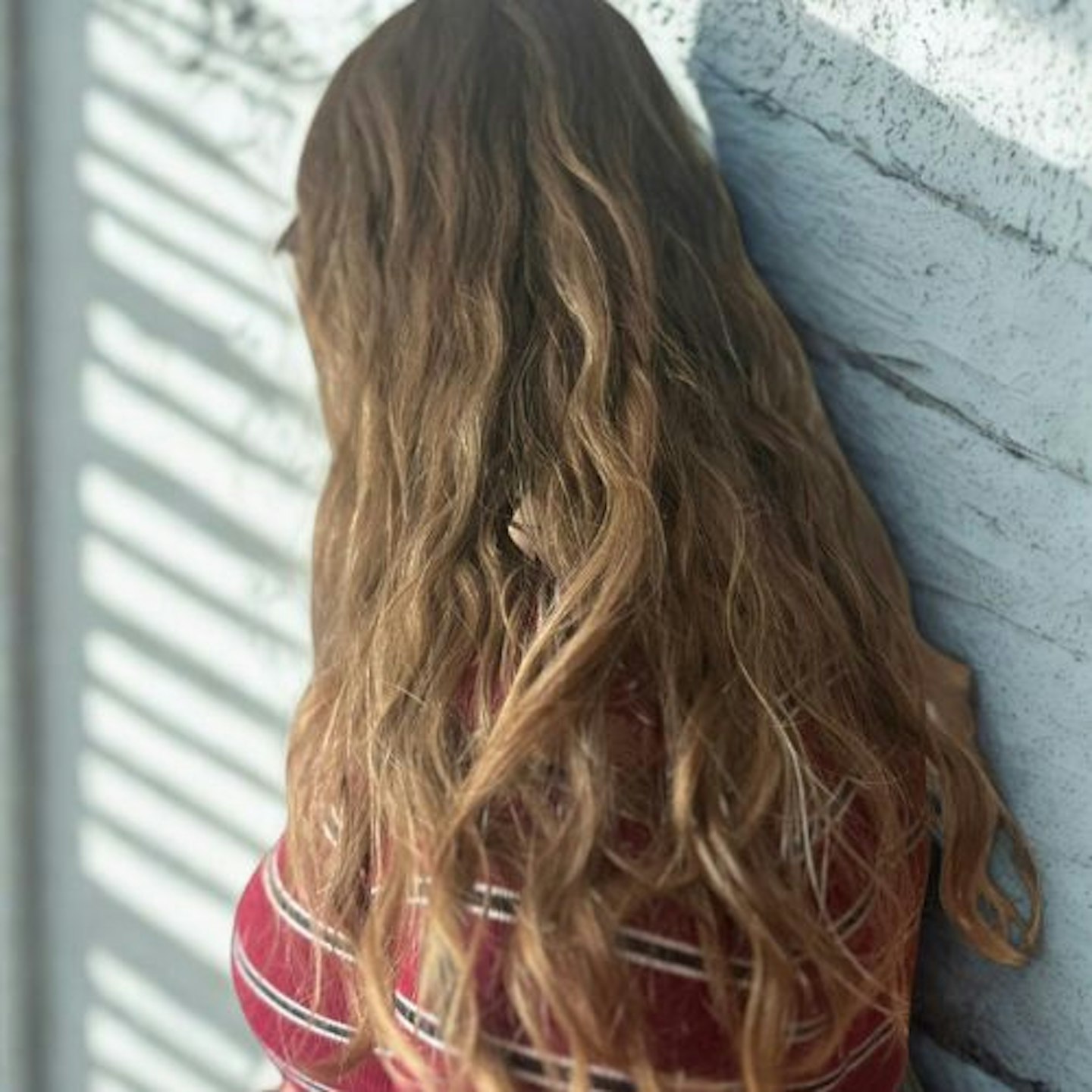 Hair after using the Noughty Hey Curl Scrunching Jelly