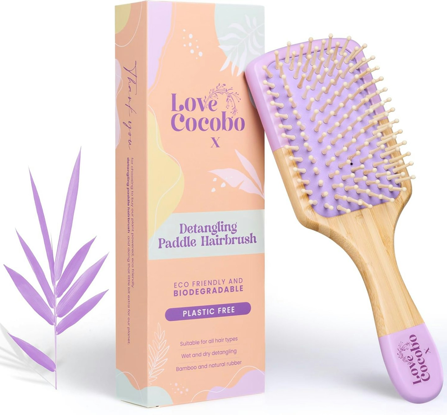 Image of the Love Cocobo Detangling Paddle Hairbrush