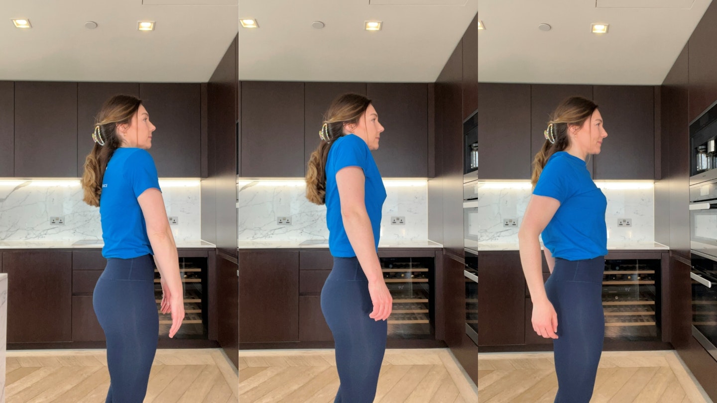 Women doing shoulder circles