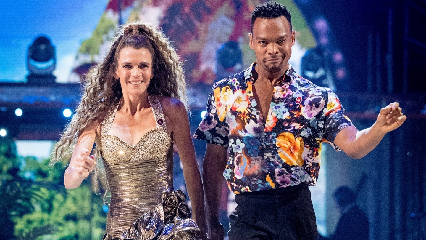 Annabel and Johannes on Strictly Come Dancing