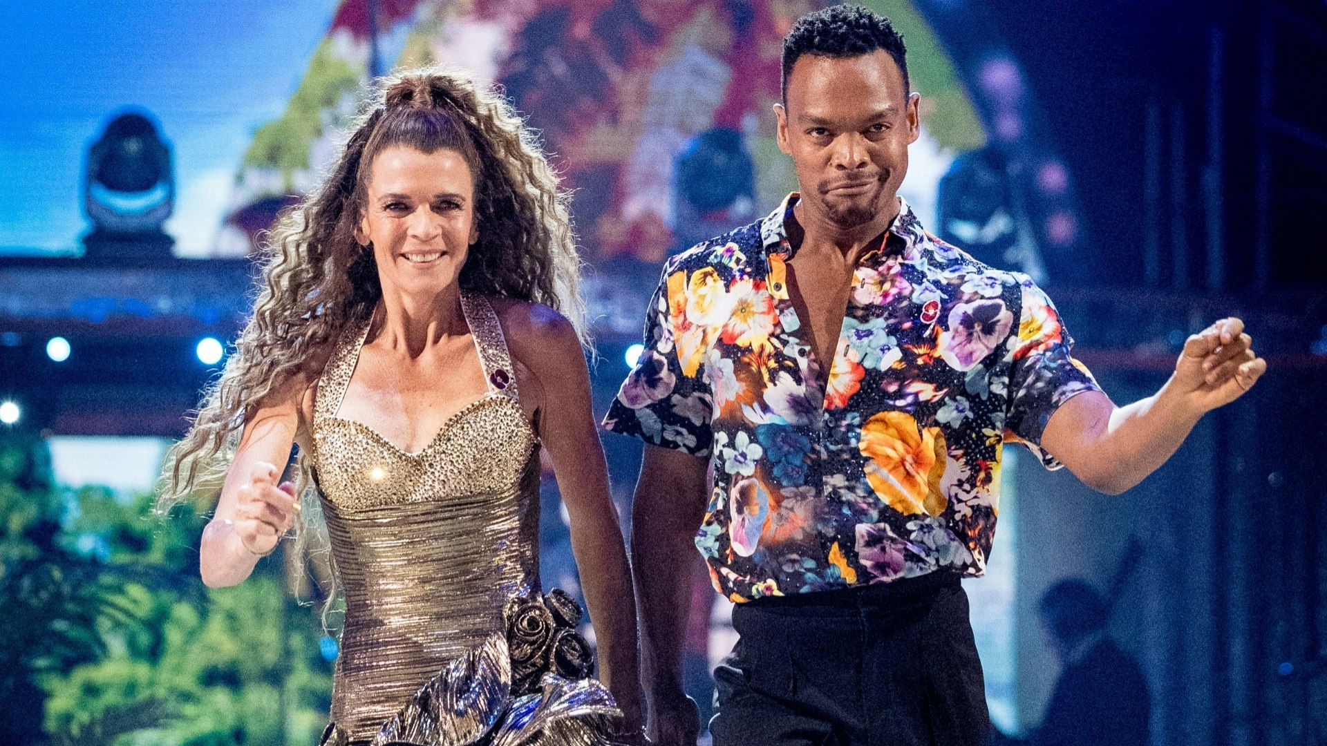 Annabel and Johannes on Strictly Come Dancing