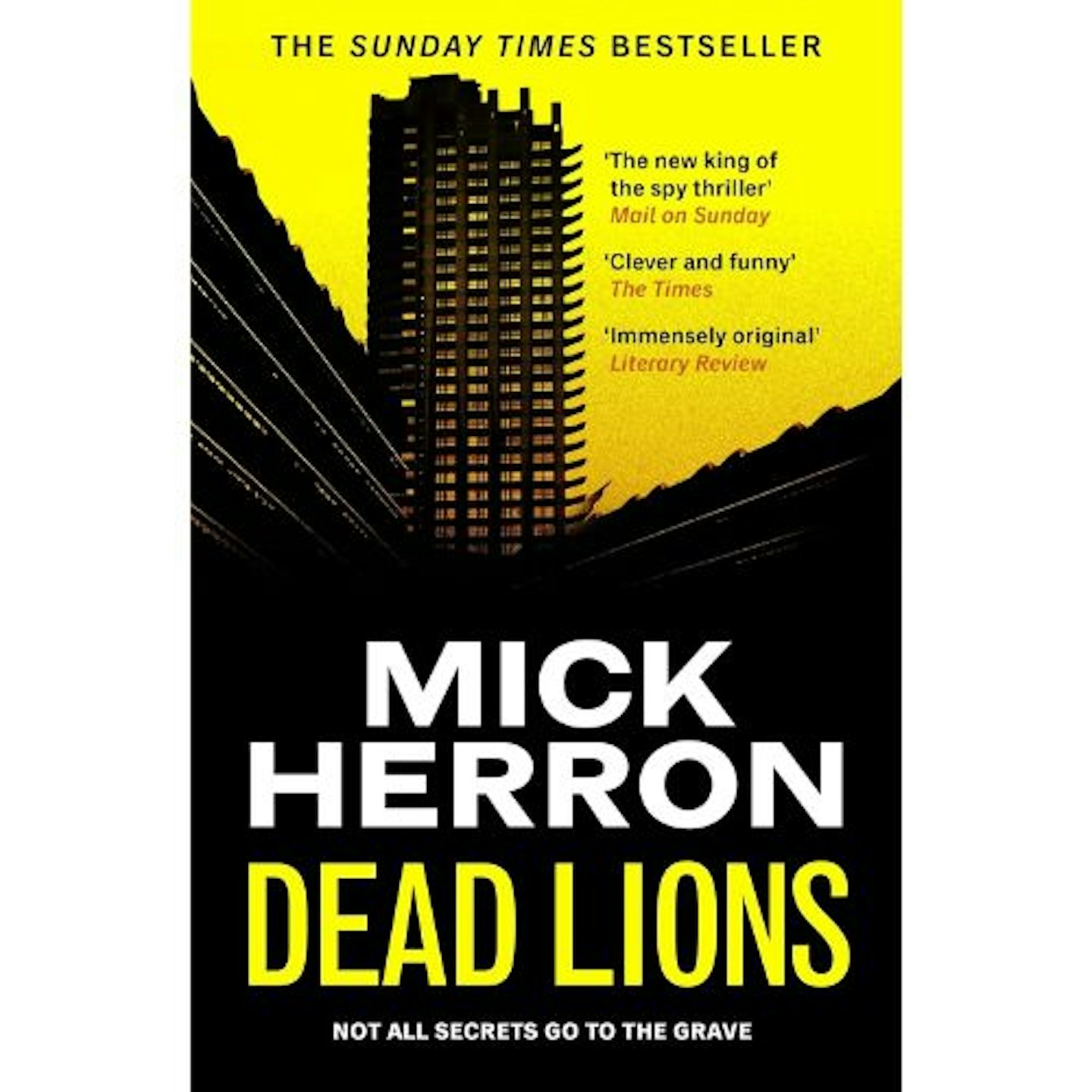 Dead Lions by Mick Herron (Slough House Thriller 2)