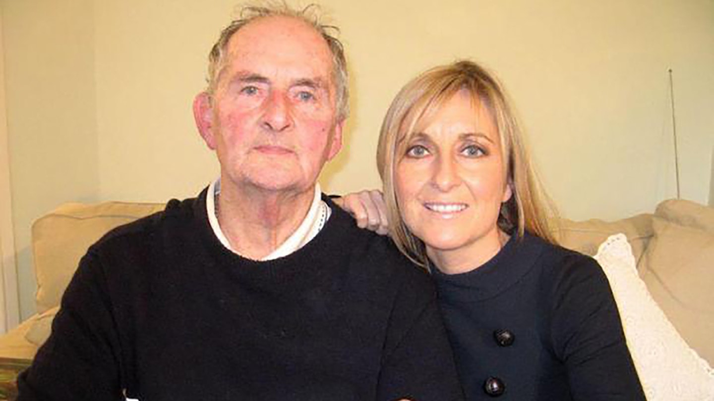 Fiona with her dad Neville