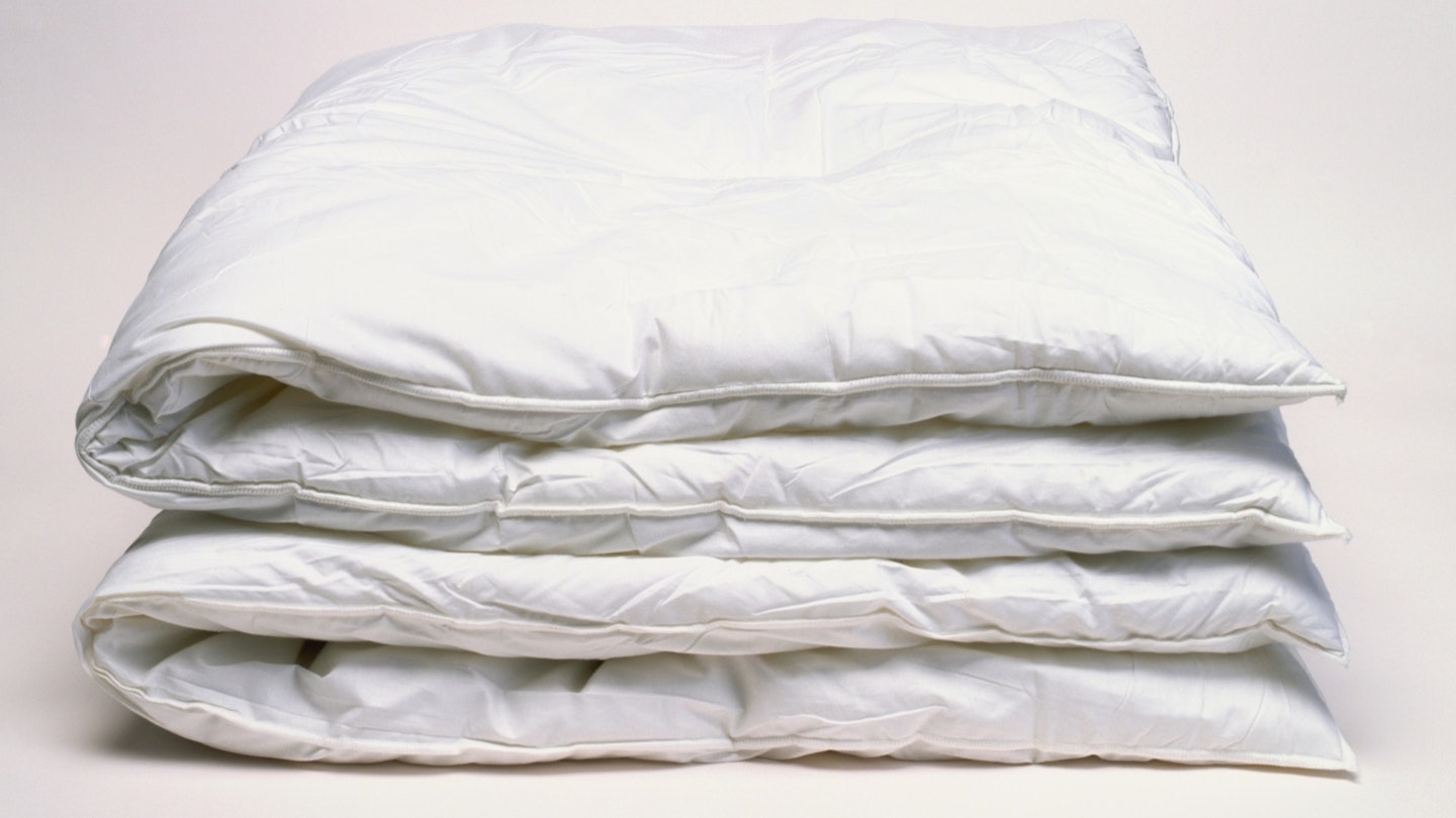 Folded duvet