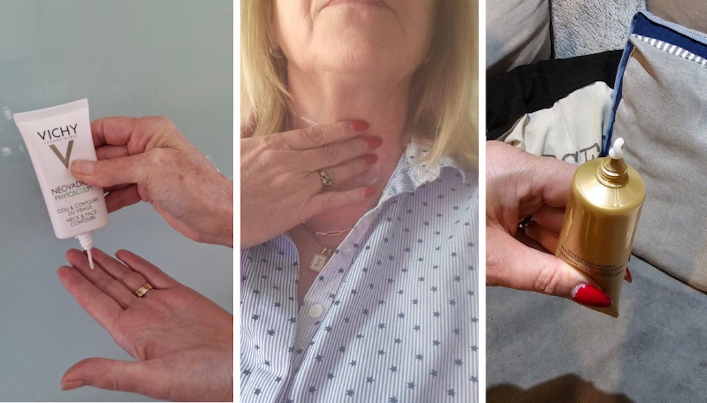 Testers using and reviewing the best beck creams