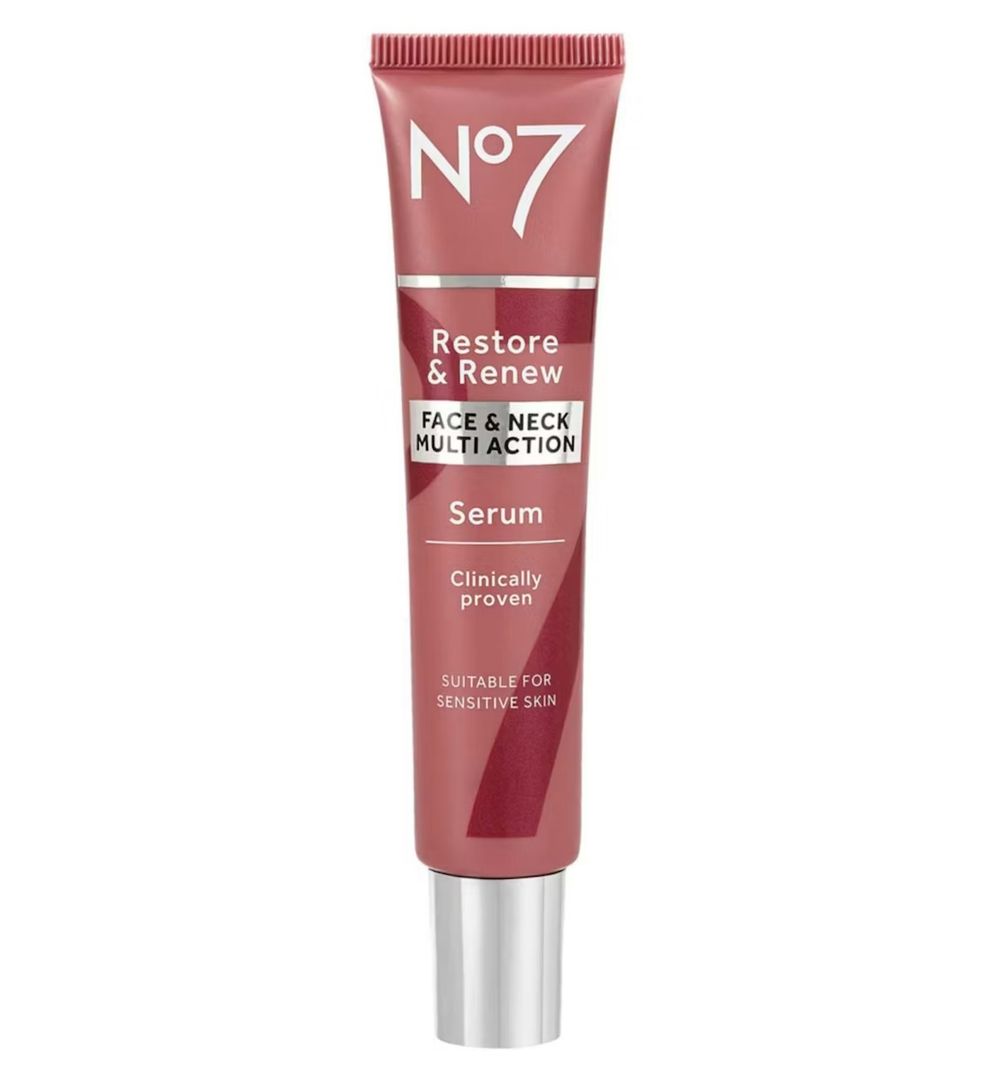 Image of the No7 Restore & Renew Face & Neck Multi Action Serum