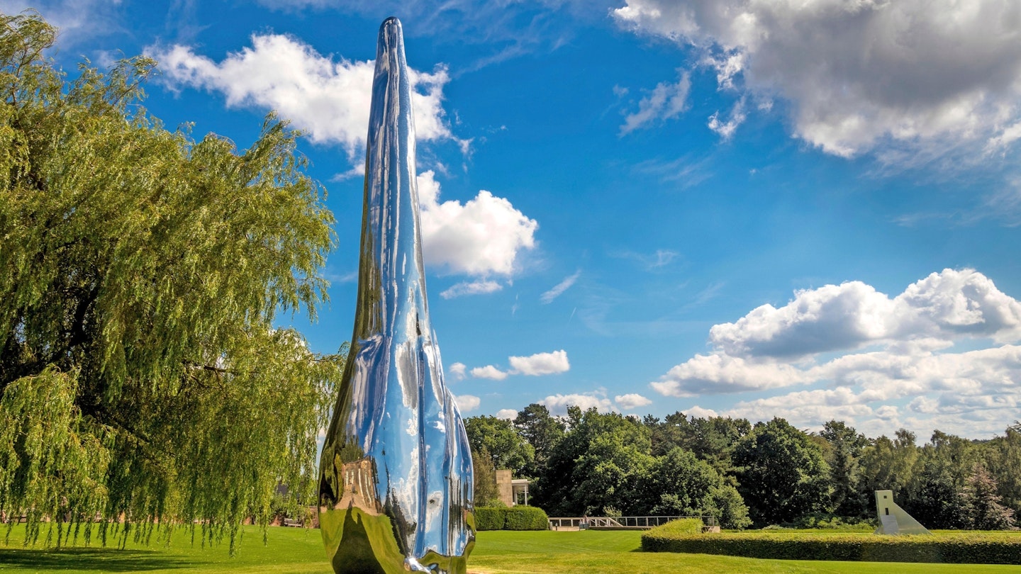 Tongue, 2010 by Swiss artist Not Vital, at Yorkshire Sculpture Park