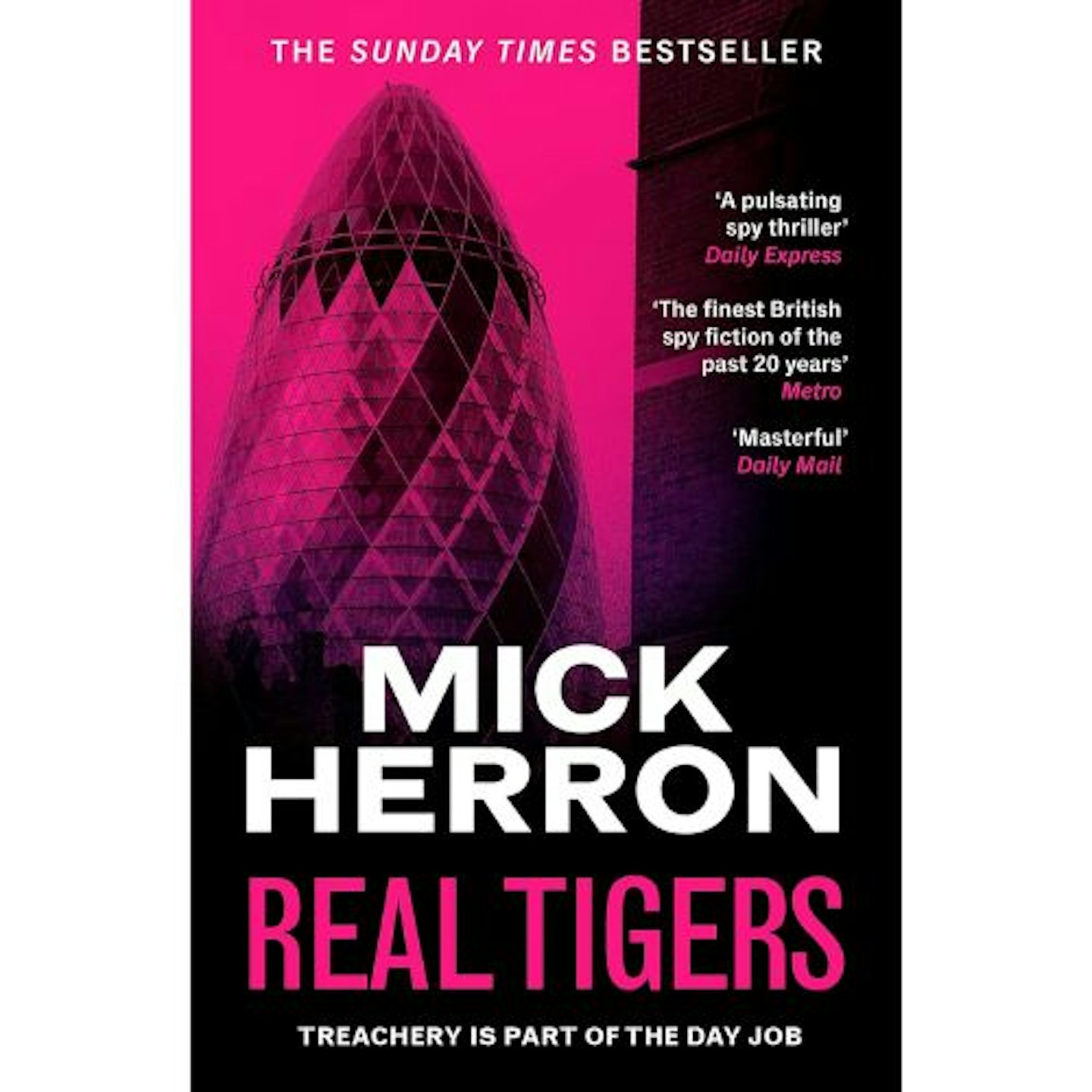 Real Tigers by Mick Herron (Slough House Thriller 3)