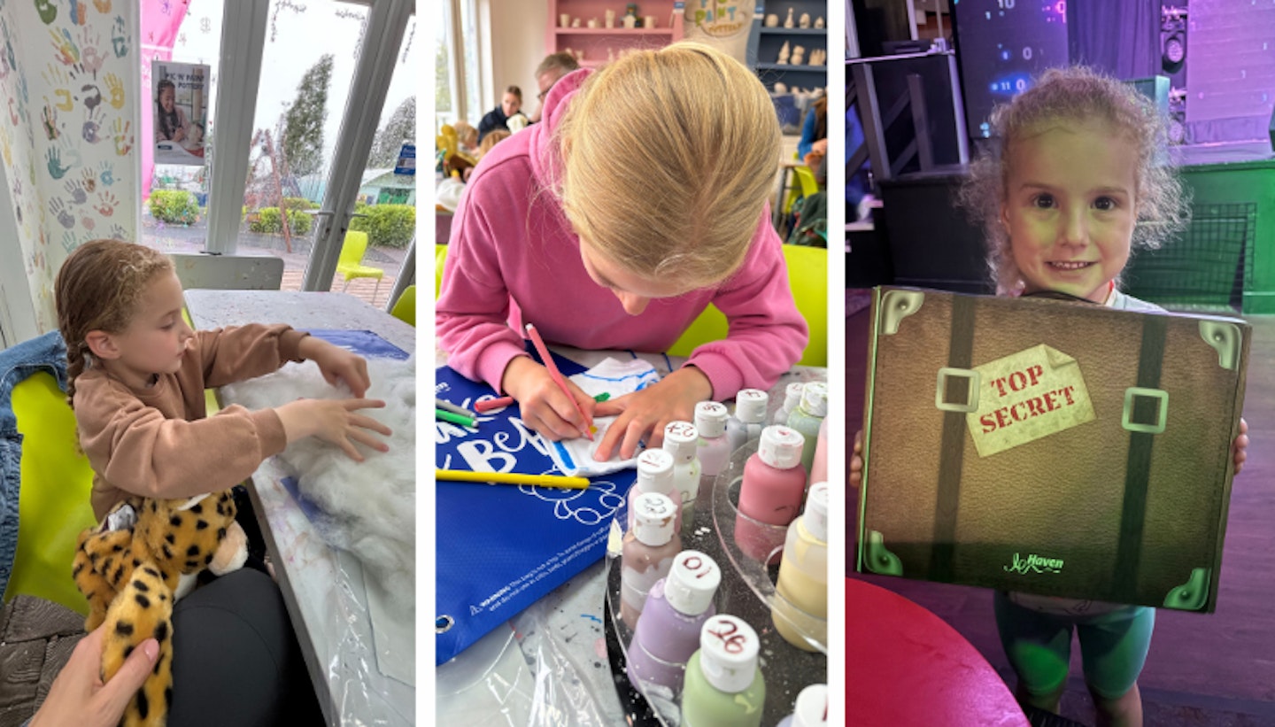 children doing activities at Haven's Rockley Park