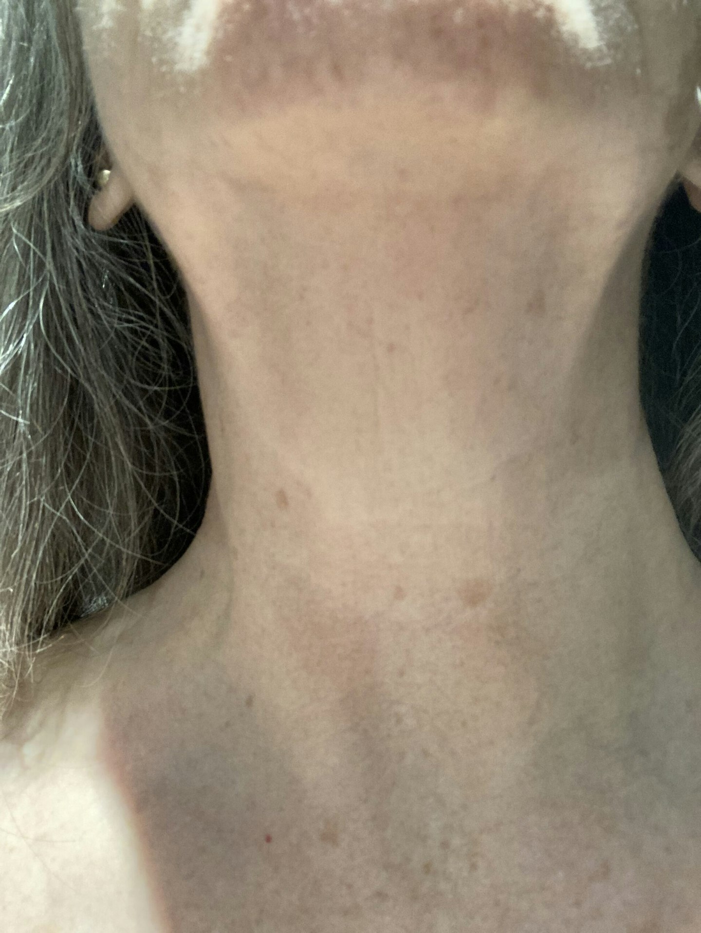 Tester after using the Q+A 5-HTP Face & Neck Cream