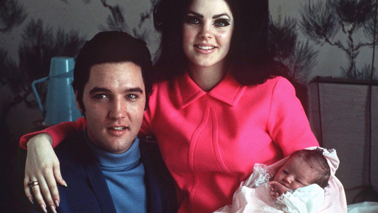 Elvis, Priscilla and Lisa Marie